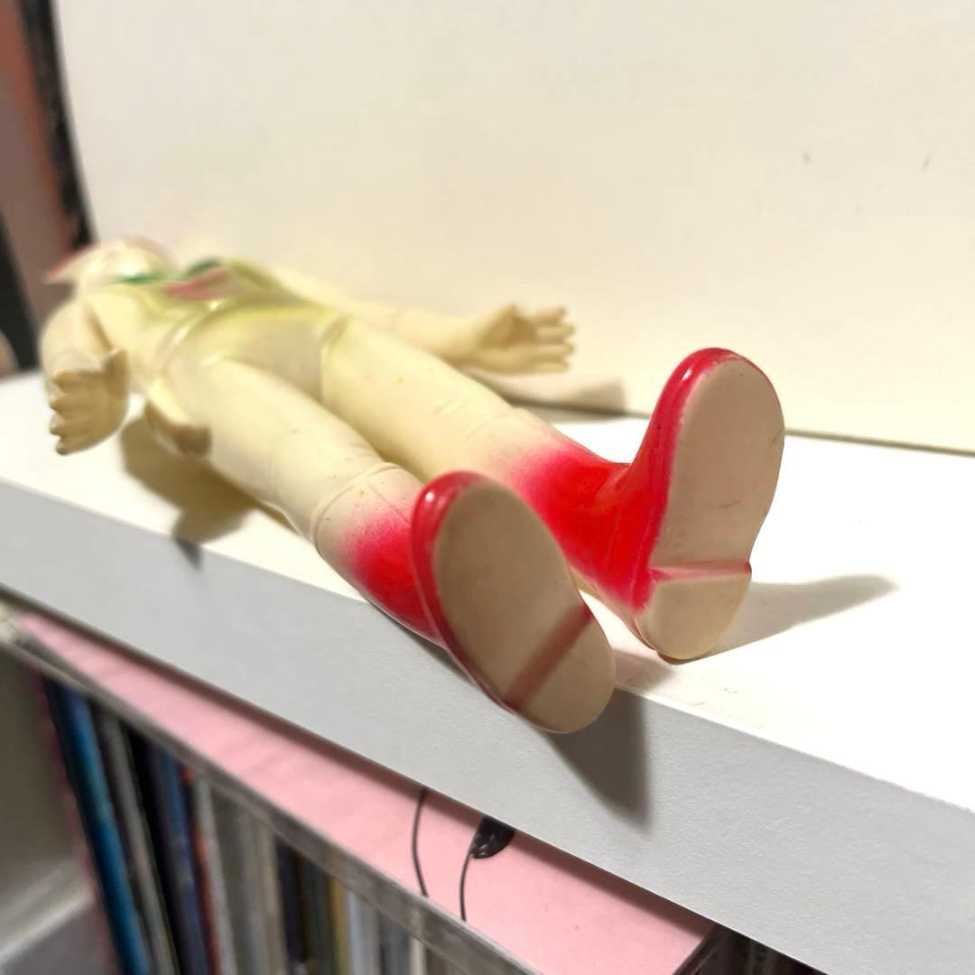 無版権 新造人間キャシャーン パチソフビ フィギュア タツノコプロ 当時物