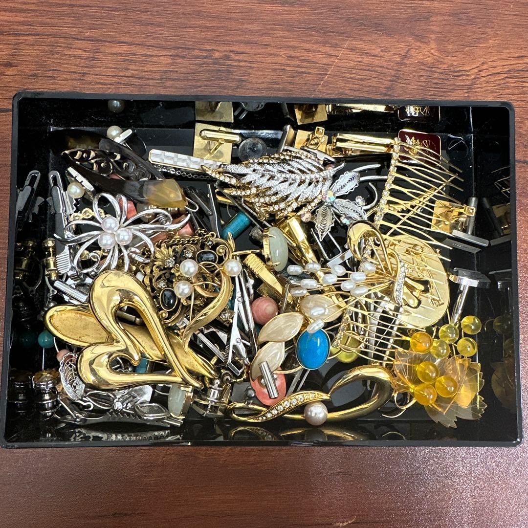 【遺品整理】ブローチ アクセサリー まとめ silver k18gp 計438g