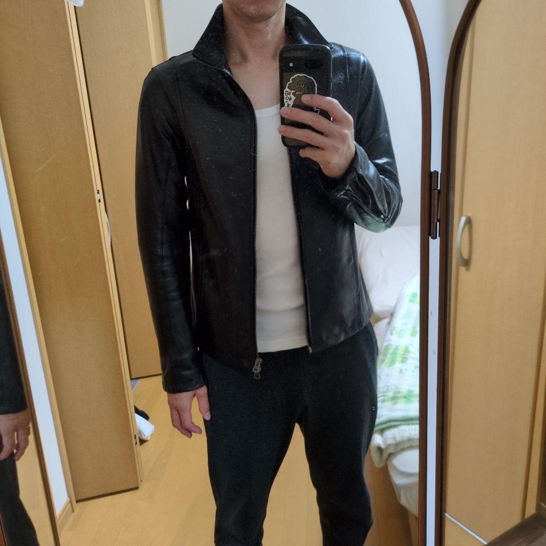 shama（シャマ）ホースレザージャケット シングルライダース