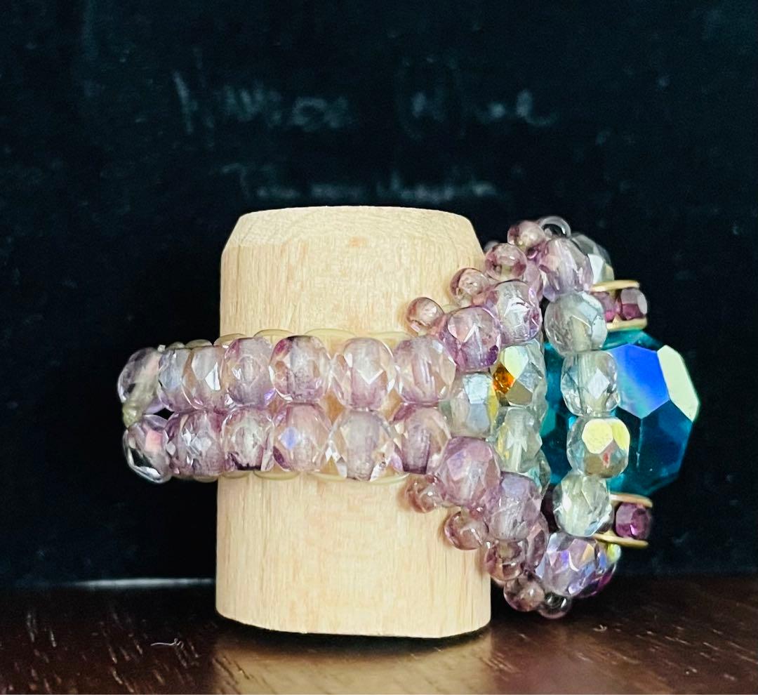 number (n)ine ナンバーナイン　アンティーク　ビーズ　リング