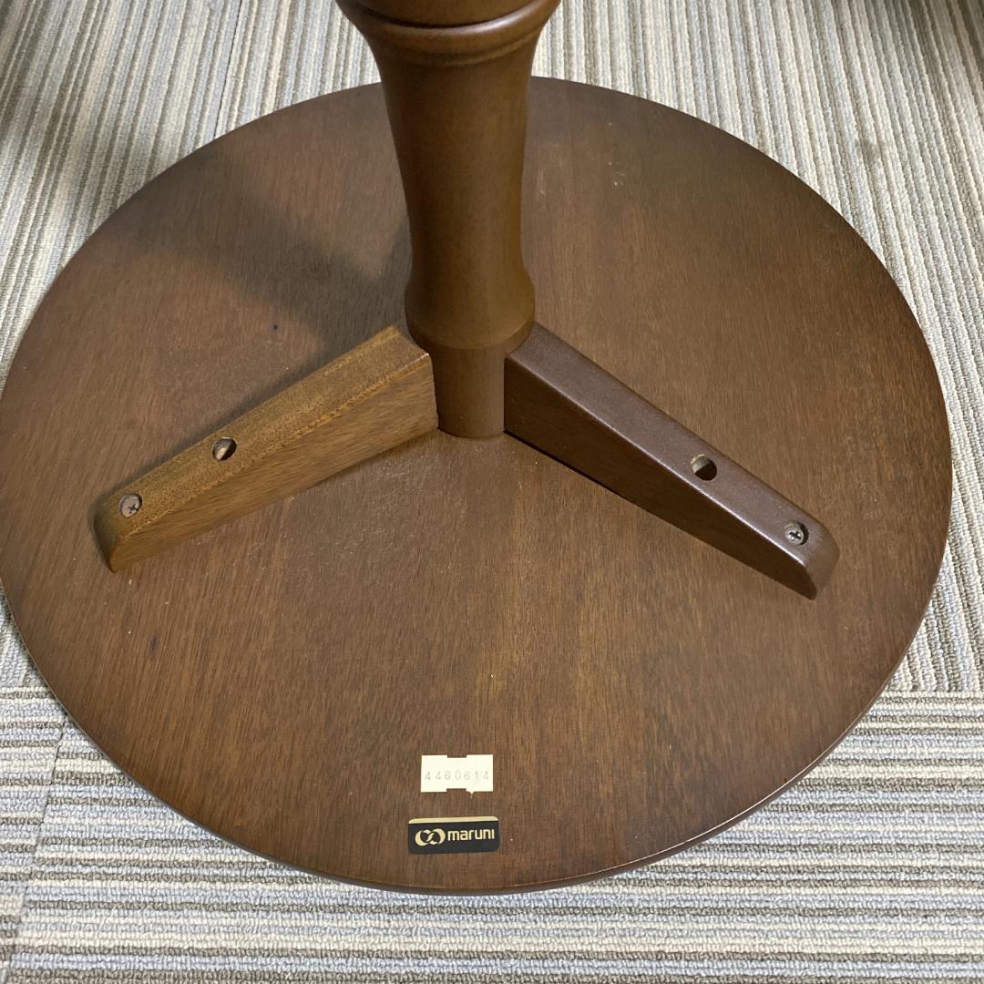 maruni マルニ木工 地中ワインテーブル ラウンドテーブル ブラウン