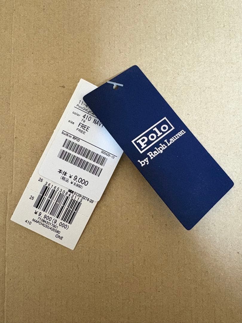 Polo Ralph Lauren × BEAMS navy gold CAP