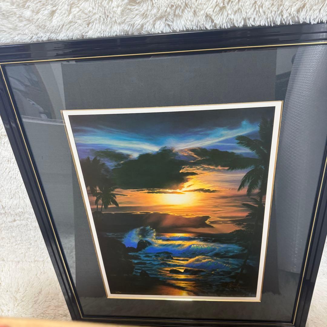 ラッセン インペリアルグロウ 額装 GL78/225 ミクスドメディア