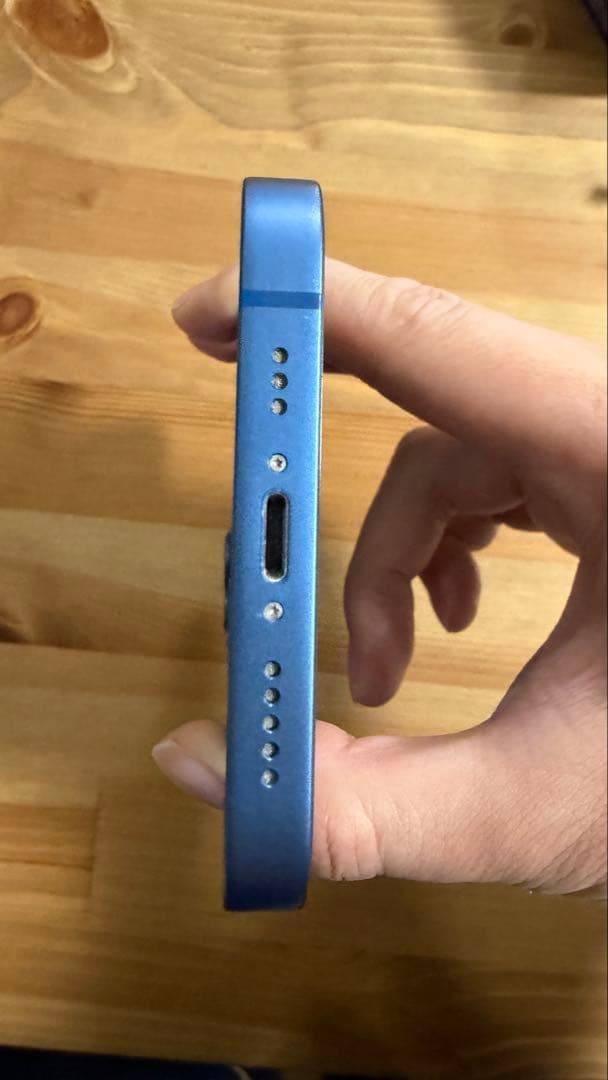 Apple iPhone 13 ブルー 本体 256GB 箱、充電ケーブル付