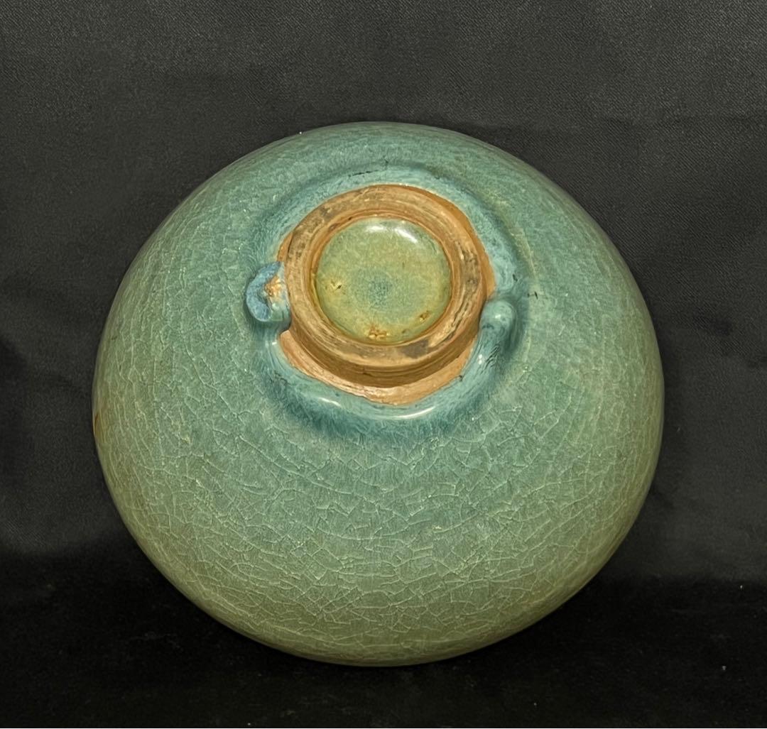 中国古美術　宋時代鈞窯釉茶碗　XG2-88
