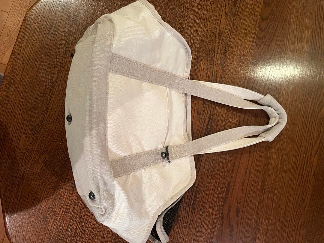 愛猫　愛犬のキャリーバッグ ホワイト　free stitch