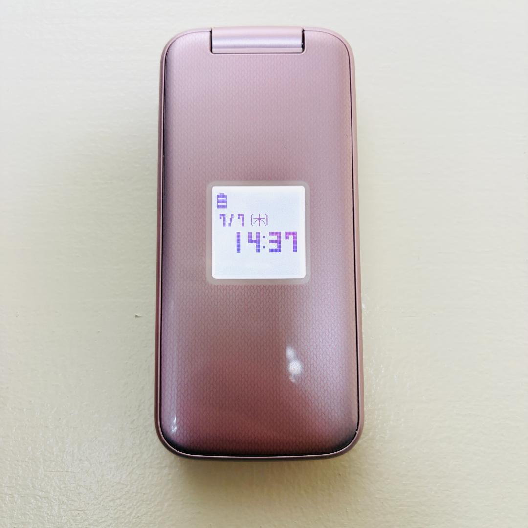 【極美品】NTTドコモ 富士通 らくらくホン F-01M ピンク docomo