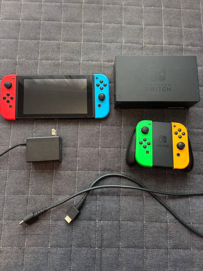Nintendo Switch 本体 旧型 任天堂 Joy-Con4個HDMI