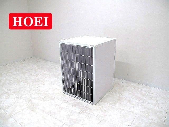 HOEI 犬舎 W57.5×D60×H79.5cm ペットケージ 小型～中型犬