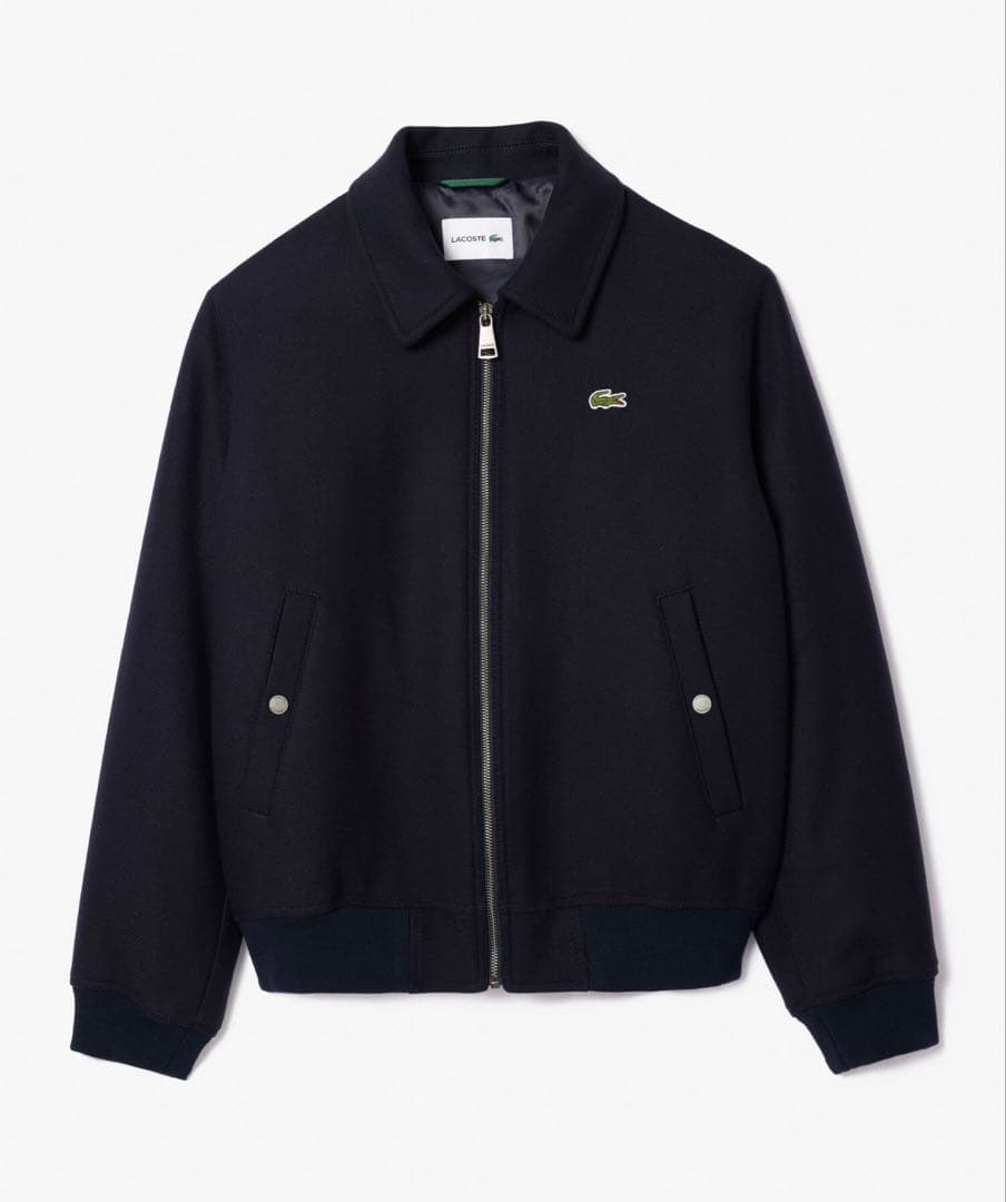 新品LACOSTE中綿 ウールジャケット サイズ48