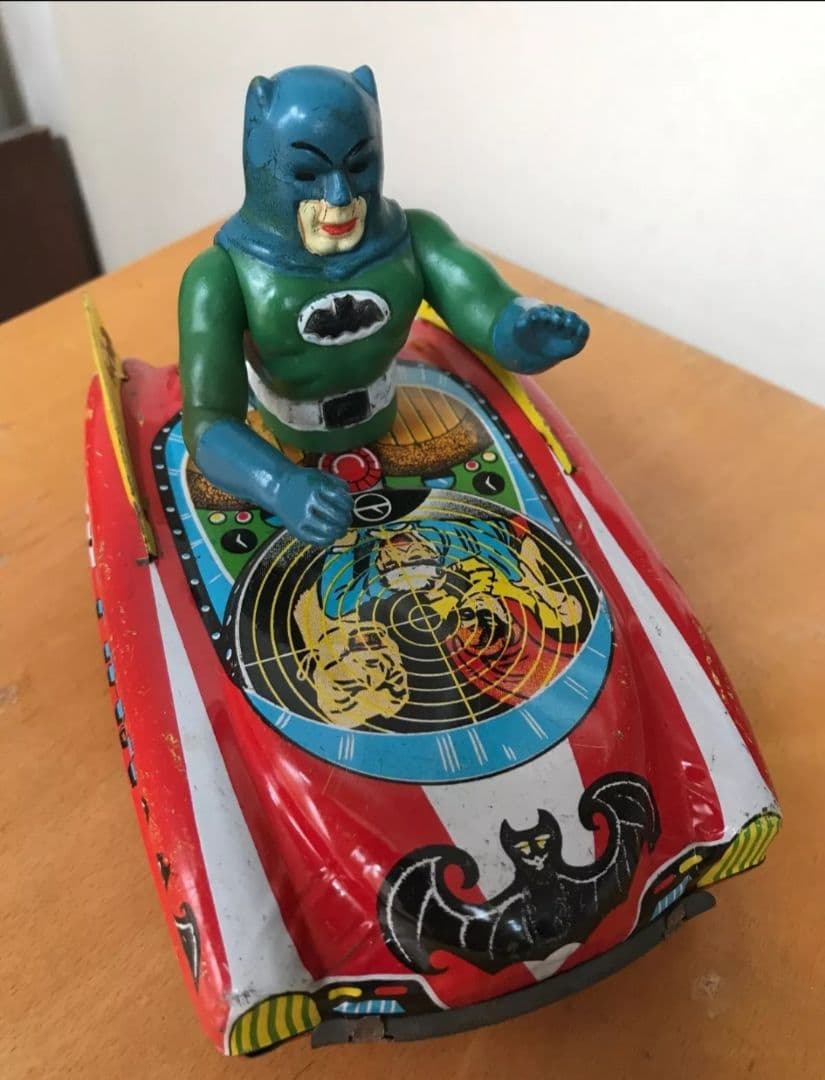 やのまん　YANOMAN バットマン　カー　BATMAN　ブリキ　ヴィンテージ