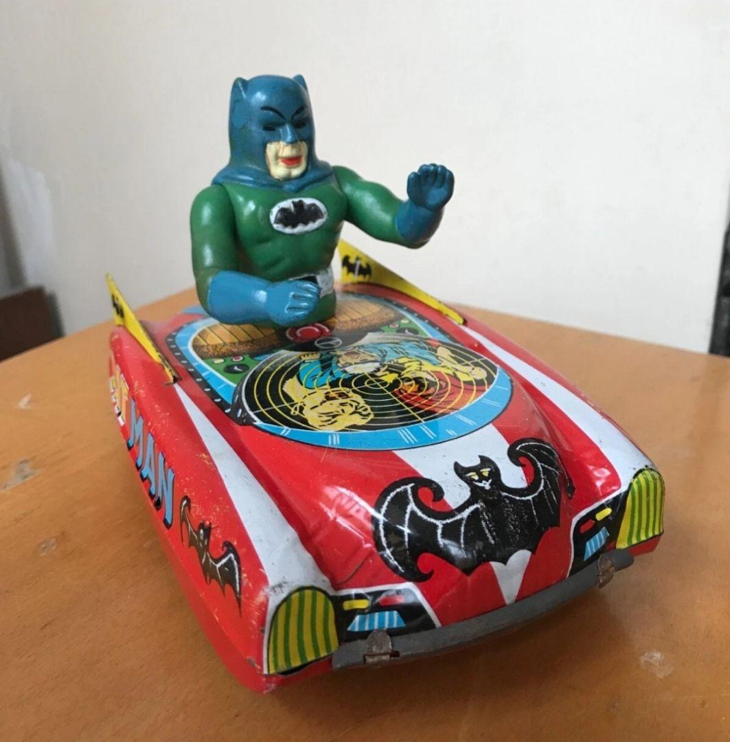 やのまん　YANOMAN バットマン　カー　BATMAN　ブリキ　ヴィンテージ