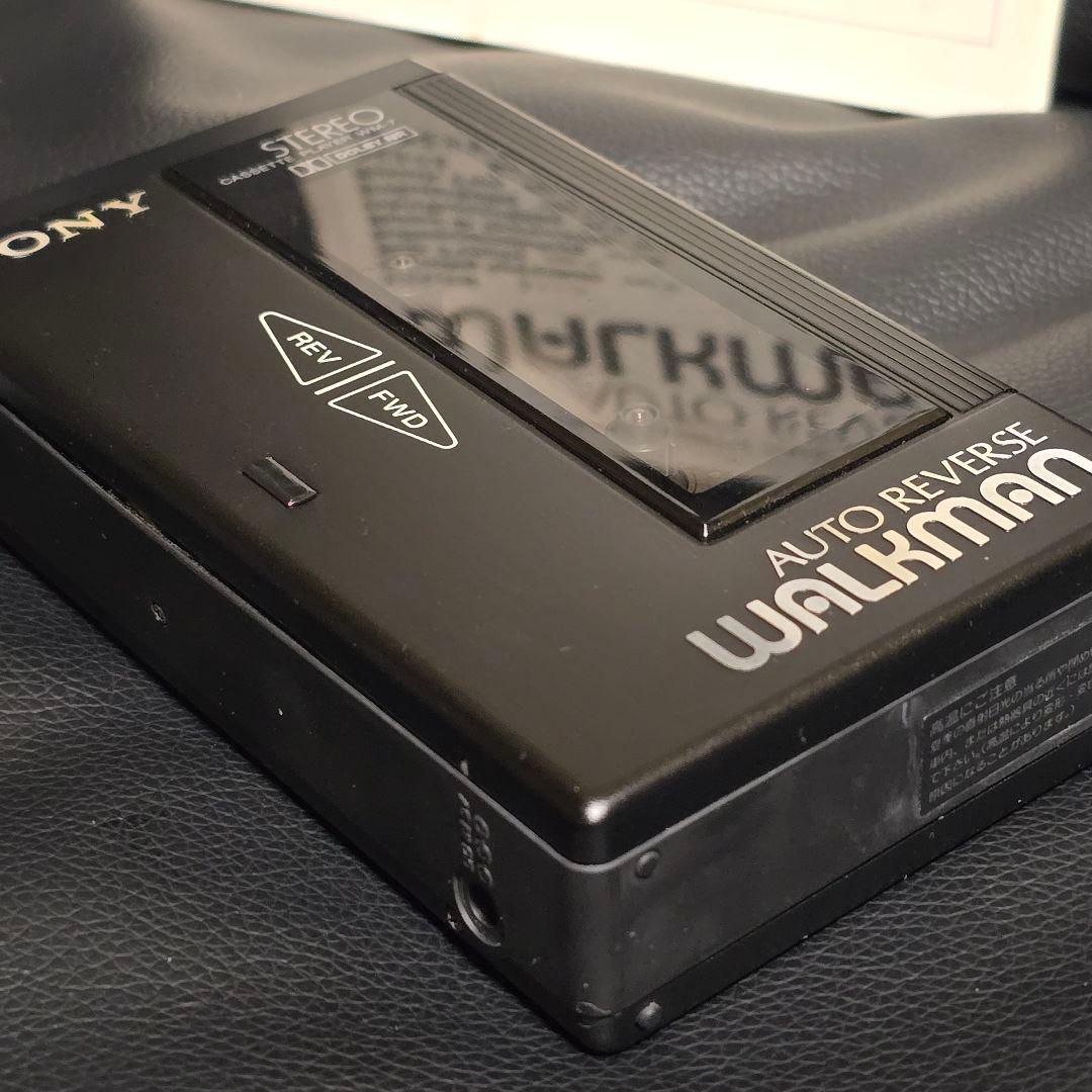 SONY WM-7 オートリバースカセットプレーヤー MDR-W5付き