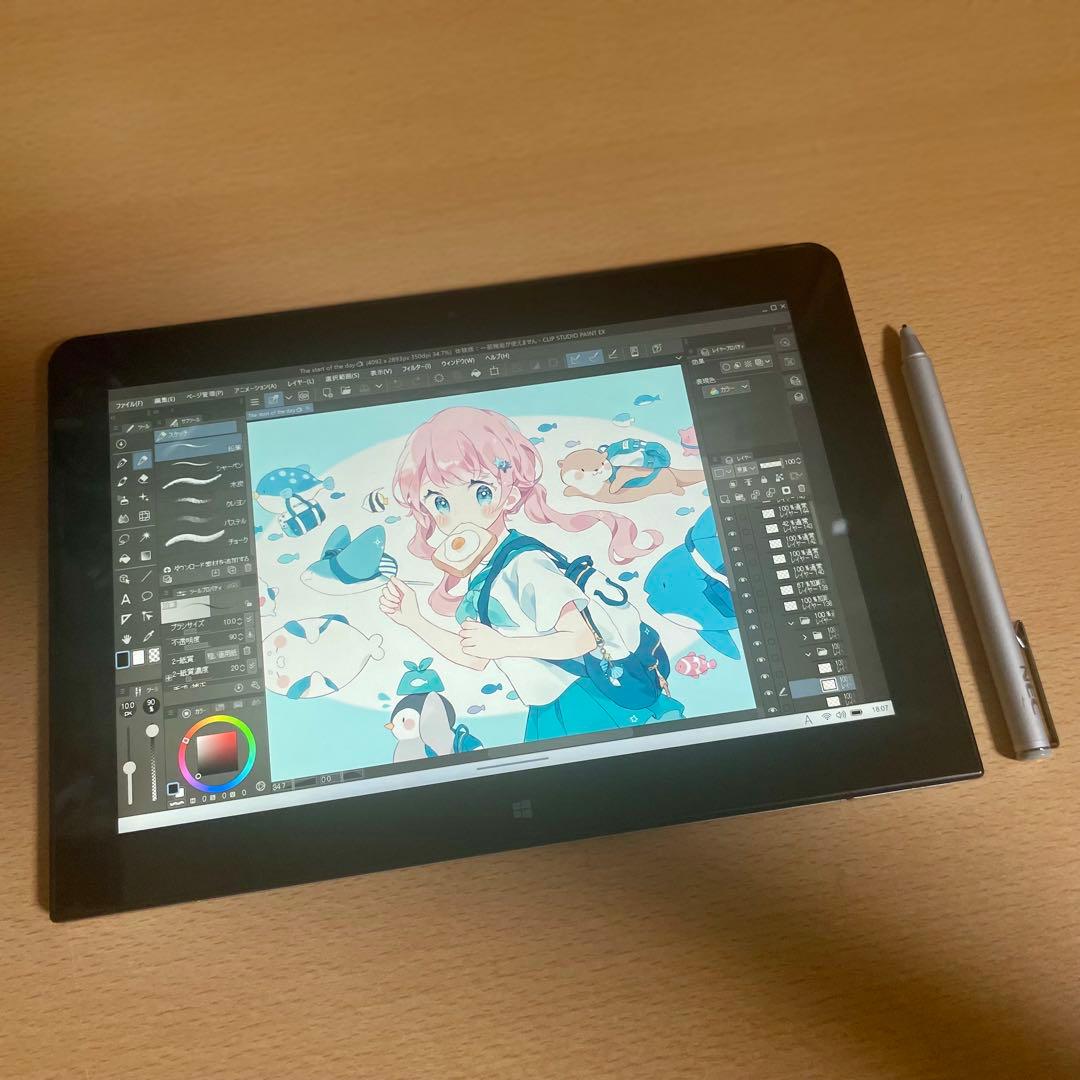 ◎特価! NEC ワコム 筆圧2048段階 128GB お絵描きタブレット