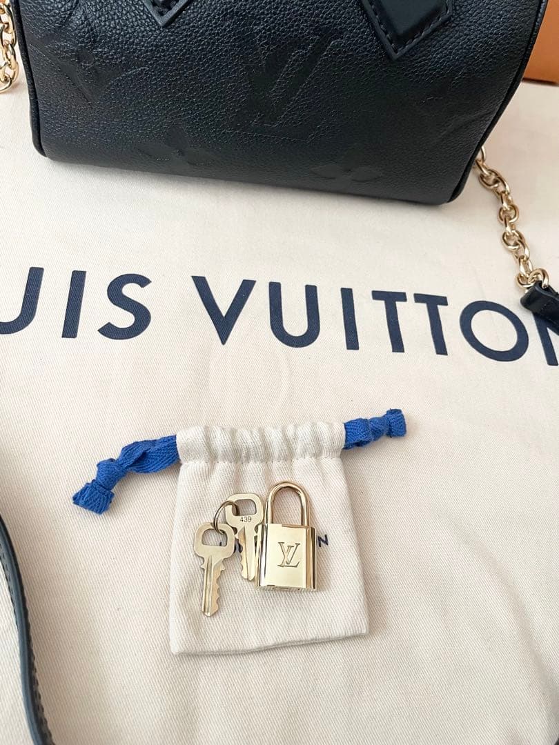 RFID 正規品 ルイヴィトン スピーディ20 アンプラント バンドリエール