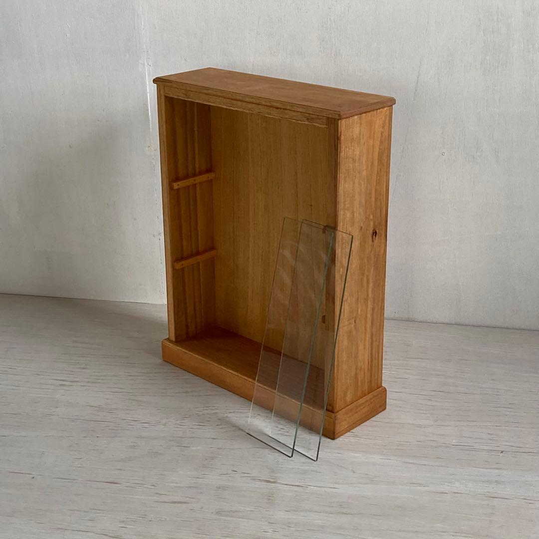 古い木製 オープンラック 3段 木製棚 陳列棚