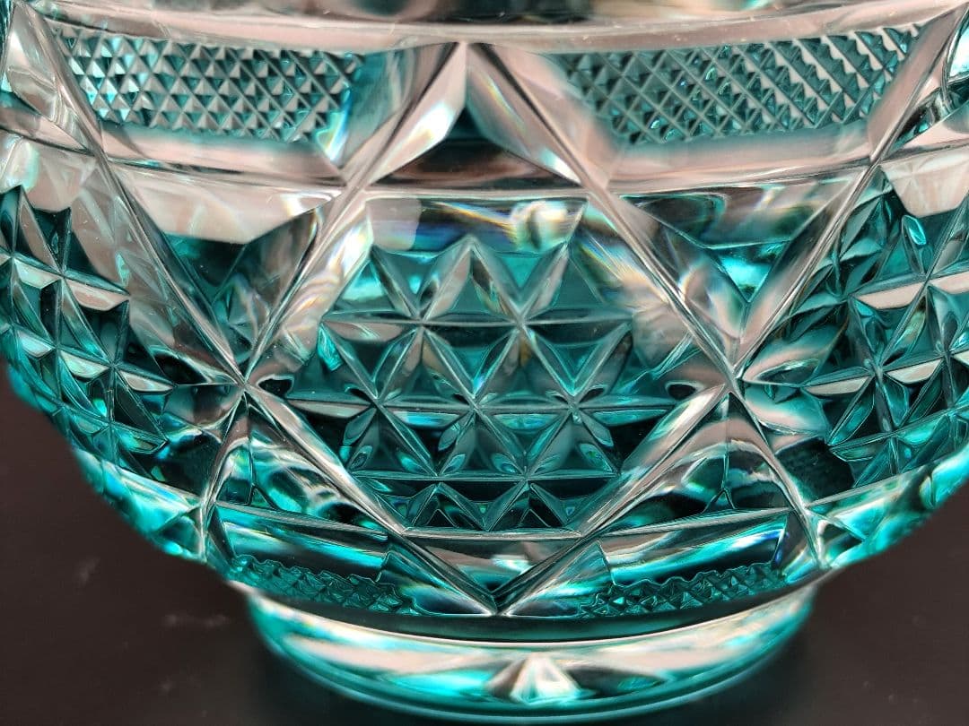 ☆美品☆薩摩切子 小付鉢（切子、江戸切子、薩摩切子）