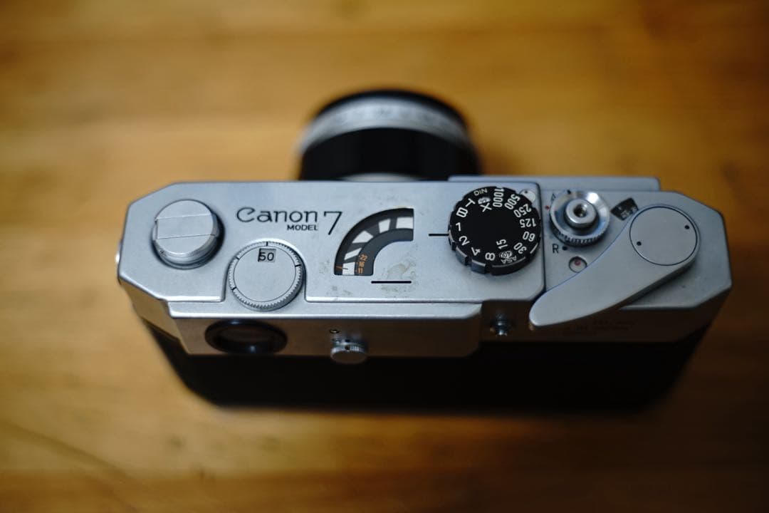 フィルムカメラ Canon MODEL7 + Canon Lens 50mm F1.4 L39