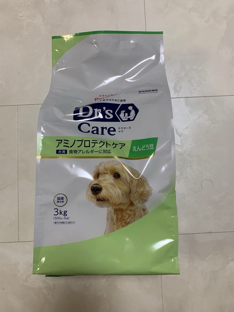 ドクターズケア　療法食　アミノプロテクトケアえんどう豆　３kg×２袋