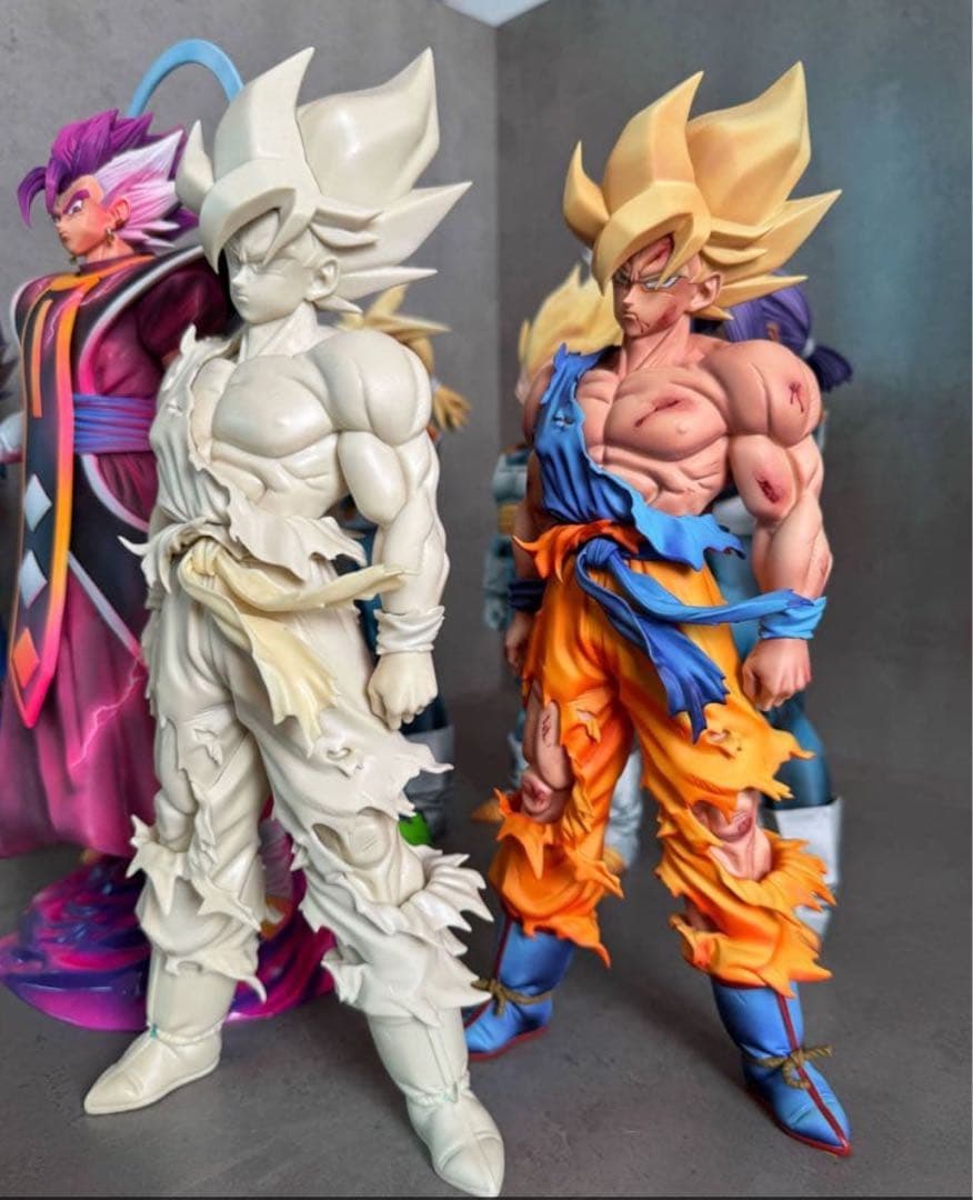 ドラゴンボール 孫悟空リペイント 三次元彩色