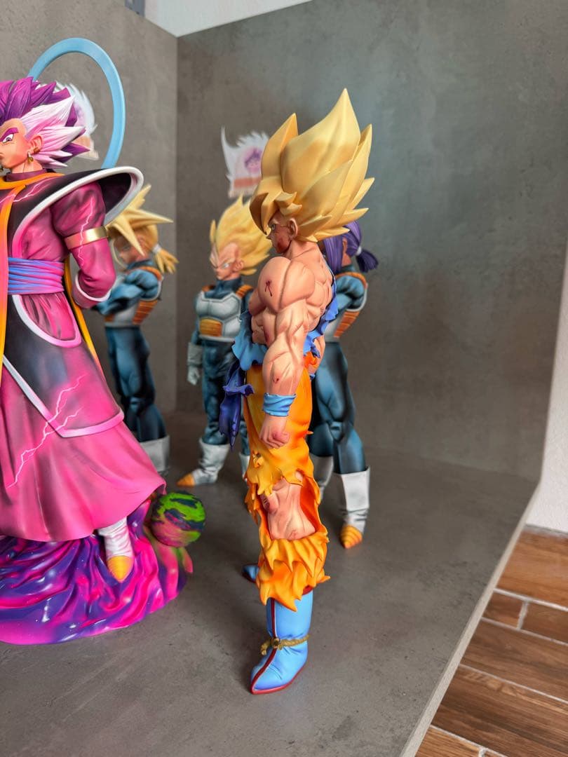 ドラゴンボール 孫悟空リペイント 三次元彩色