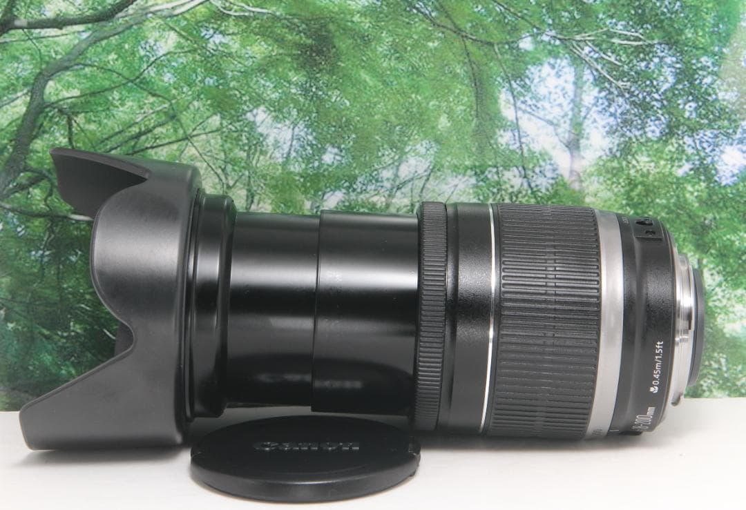 ❤手ぶれ補正する超便利な１本☆canon EF-S 18-200mm IS❤