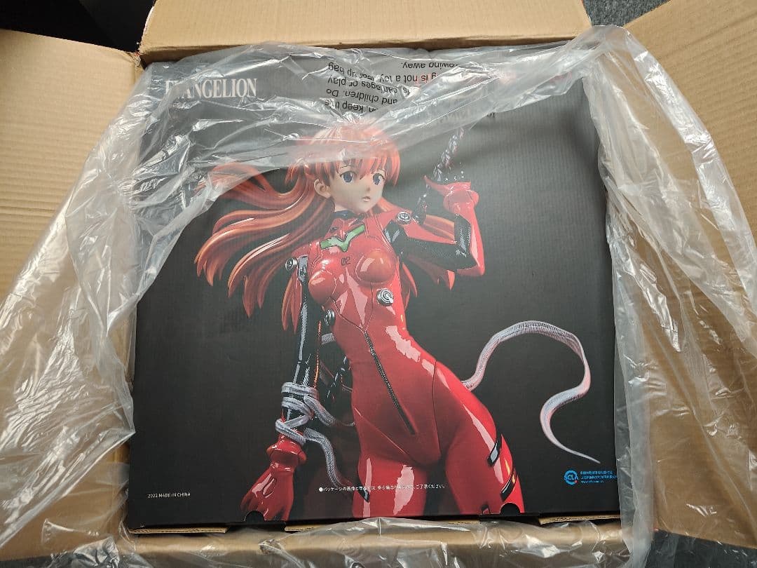 【訳あり】エヴァンゲリオン　ワンダースタチュー　式波・アスカ・ラングレー
