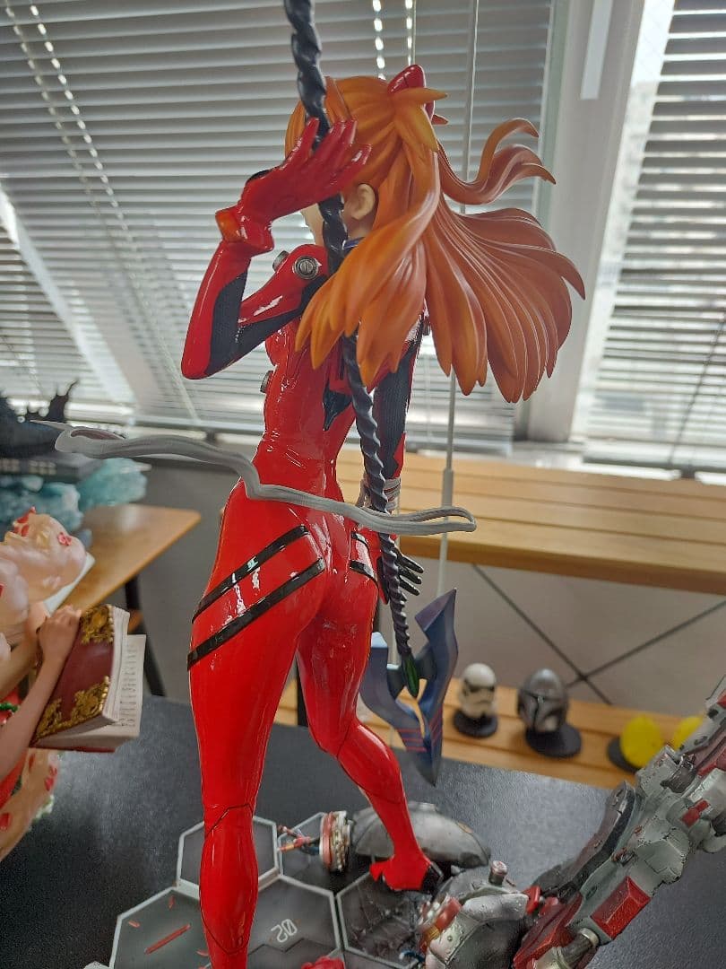 【訳あり】エヴァンゲリオン　ワンダースタチュー　式波・アスカ・ラングレー