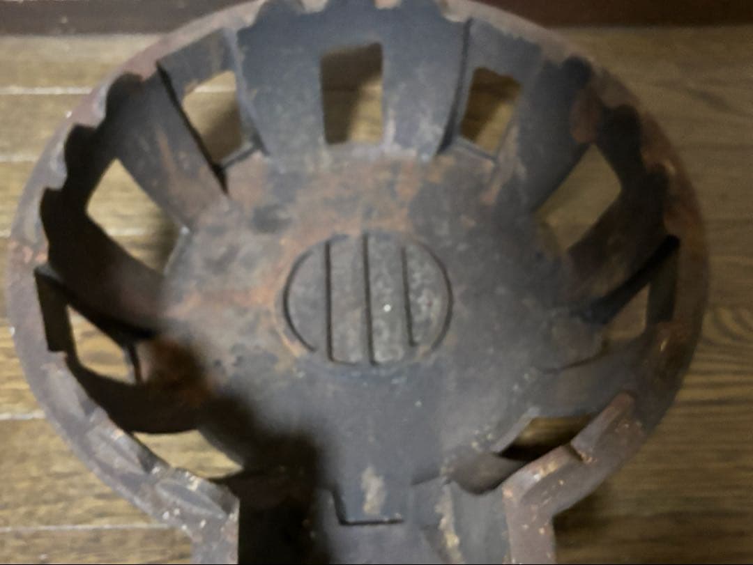 業務用 鋳物 五徳 4連 コンロ LPガス DEJ-21