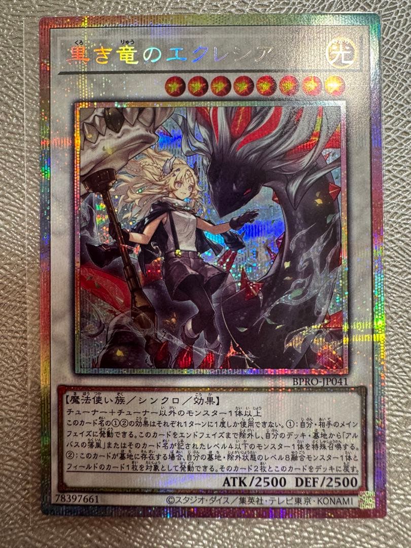 黒き竜のエクレシア　プリシク　本日限定価額