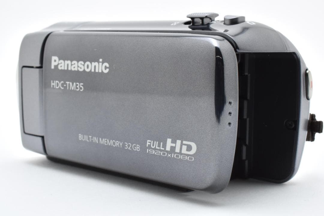 【極美品】PanasonicパナソニックビデオカメラHDC-TM35グレー249