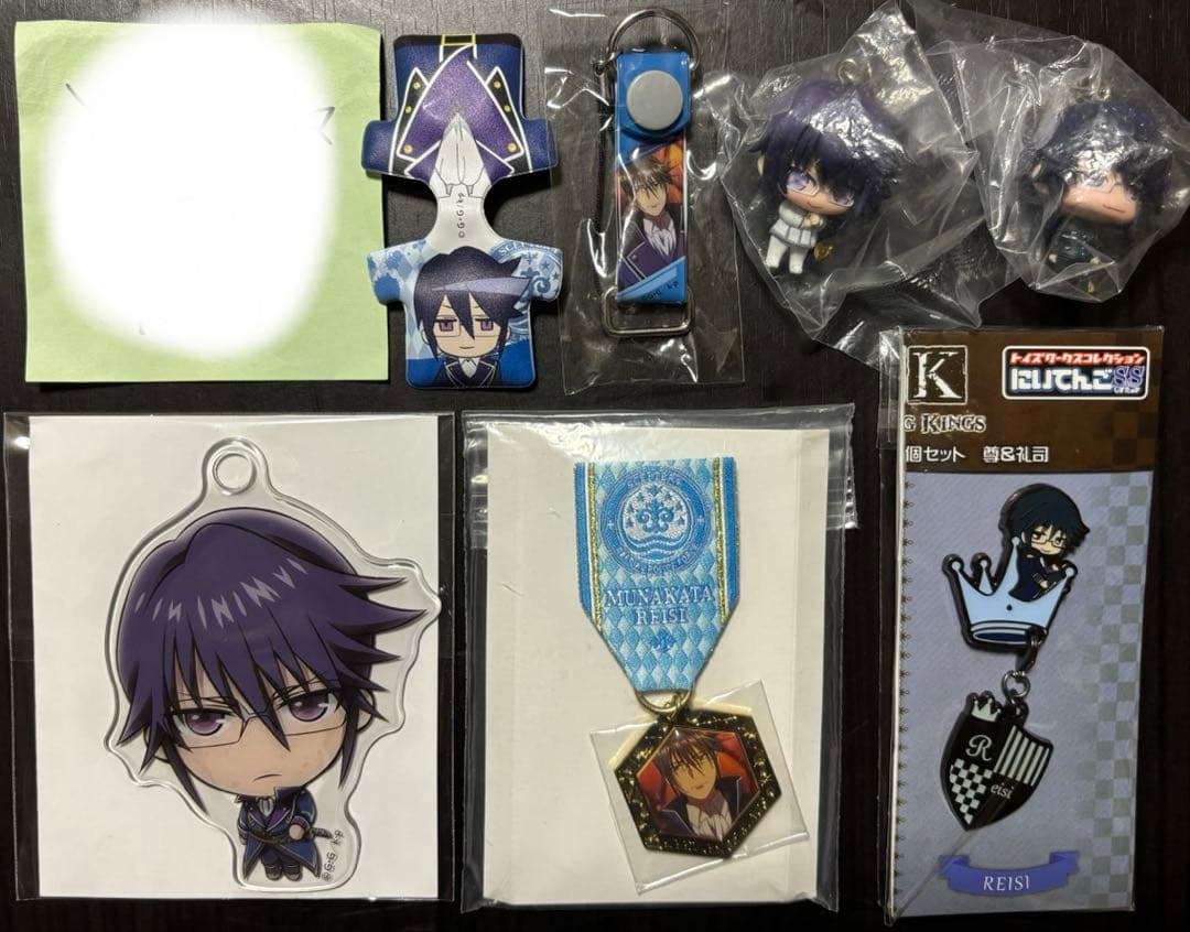 宗像礼司 アニメ K セプター4 グッズ 缶バッジ カラコレ アニカプ ラバスト