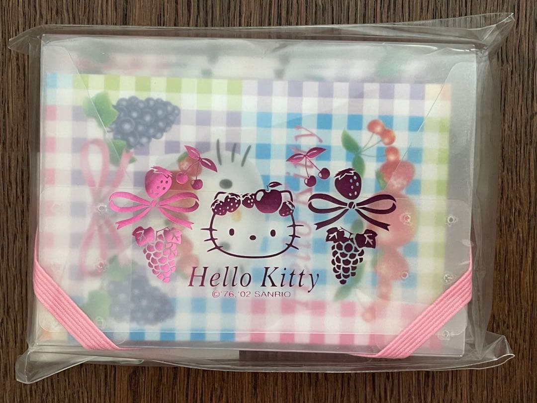 レア♡サンリオ♡キティ フルーツ 手渡しレター メモセット 2002年