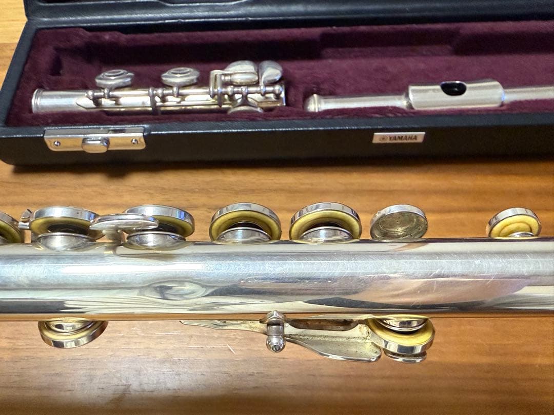 Yamaha YFL-411 フルート 本体 ケース付き