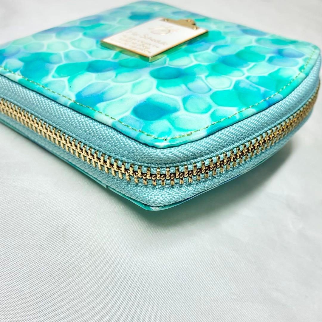 【極美品】　ハースケジュール　二つ折り財布　ビューティフルアイランド　人気