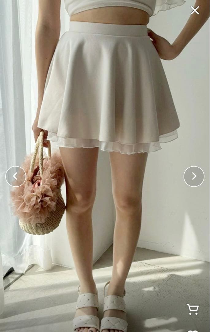 swim wear 肩リボンワンショルダー 3点セット