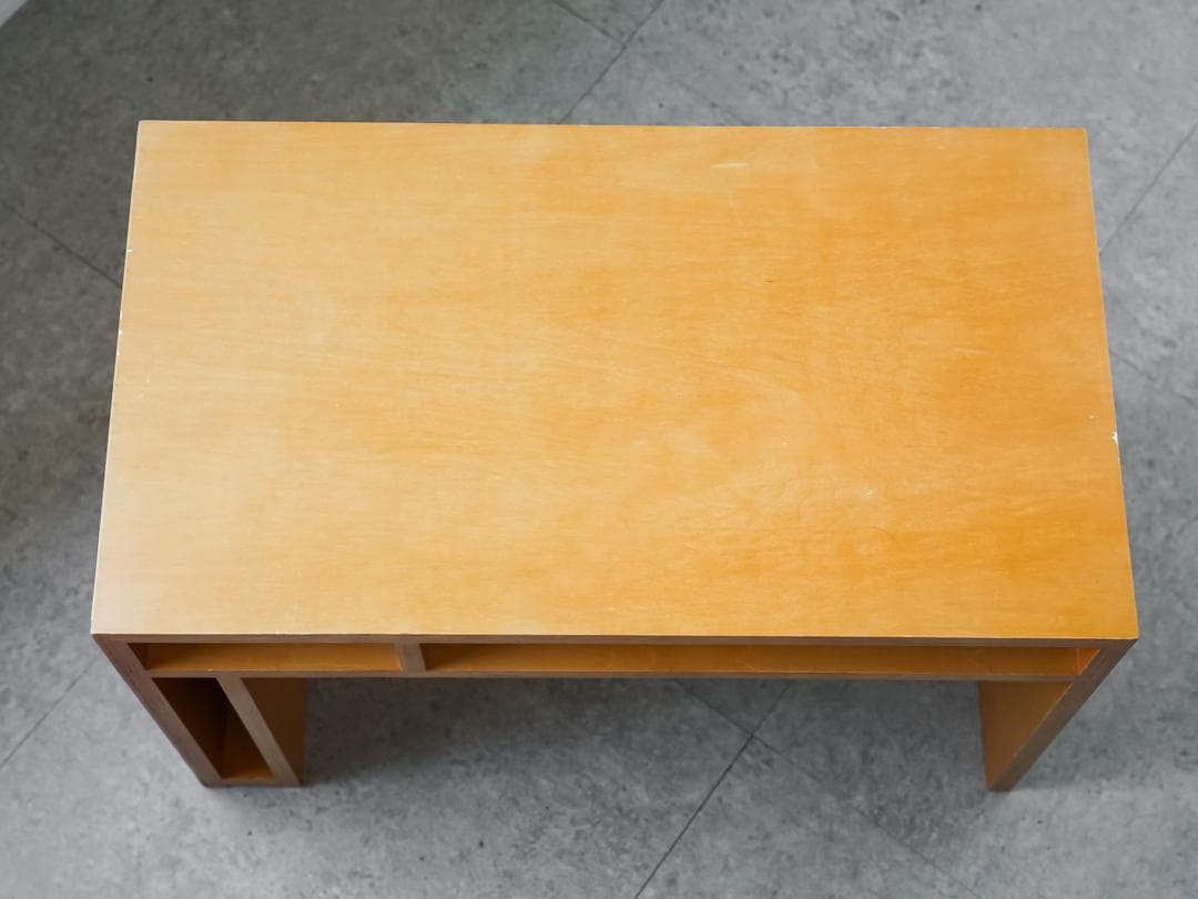 ヴィンテージ 木製テーブル/机 スツール 古道具 レトロモダン アノニマス