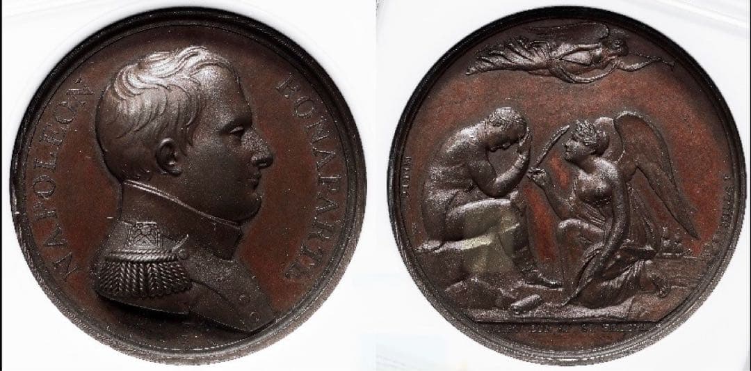 ナポレオン1世　生涯最終章　セントヘレナでの幽閉　ブロンズメダル