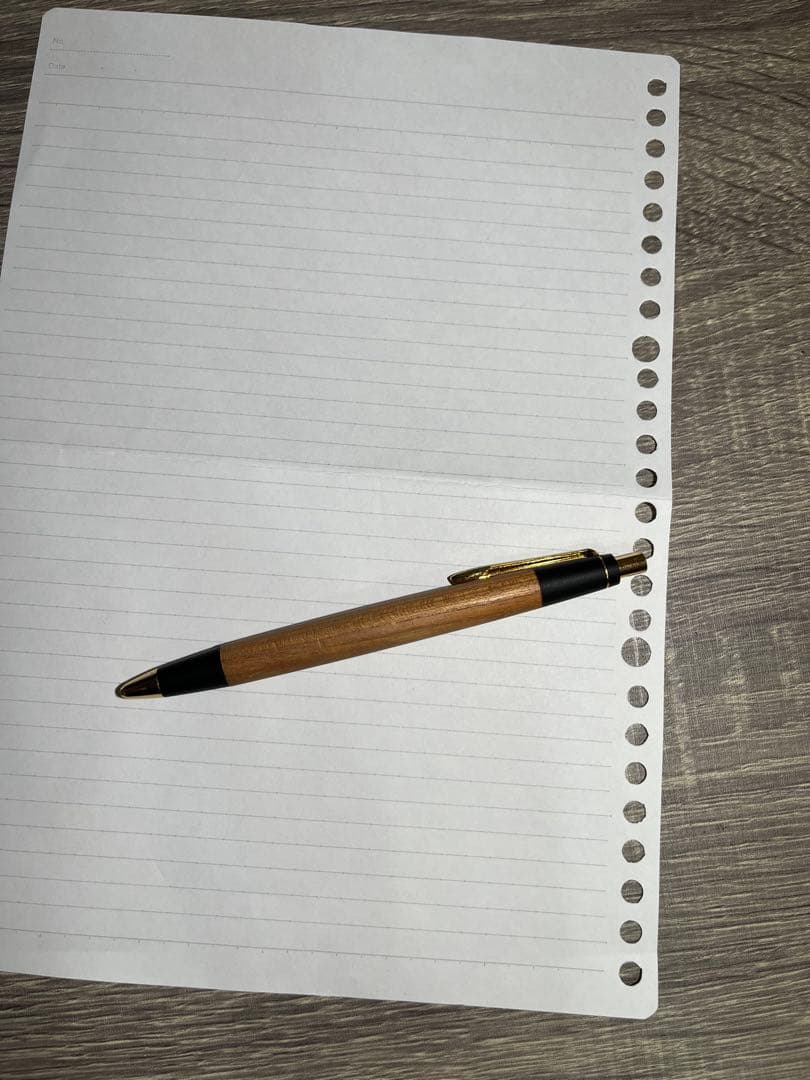 しぶ 野原工芸　欅　シャーペン