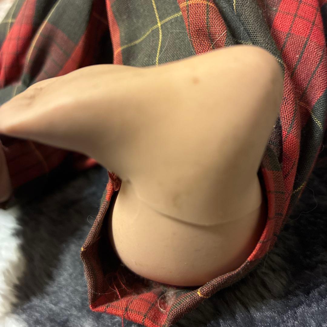 訳あり☆ビスク ドール アンティーク フレンチ 人形♡全ドレス付き ♡50.35