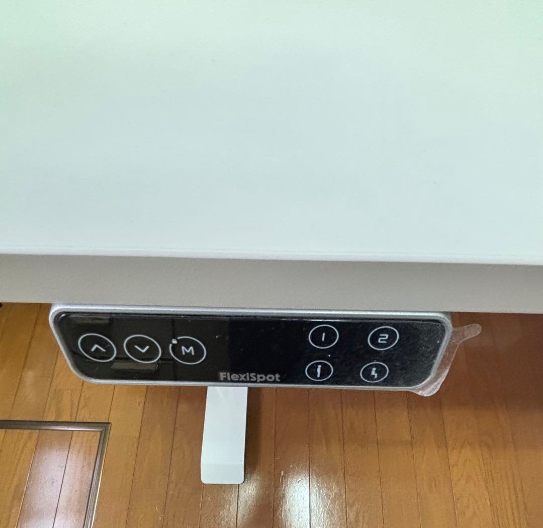 【美品】電動昇降式デスクFlexiSpot E7 ホワイト 120×60