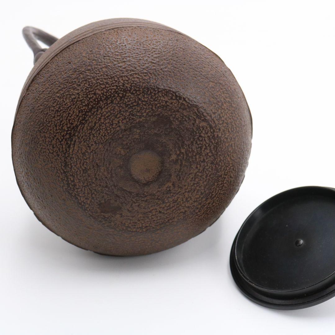 釜師 佐藤浄清造 万代屋 鉄瓶 茶道具 共箱共布　SC567　YSy