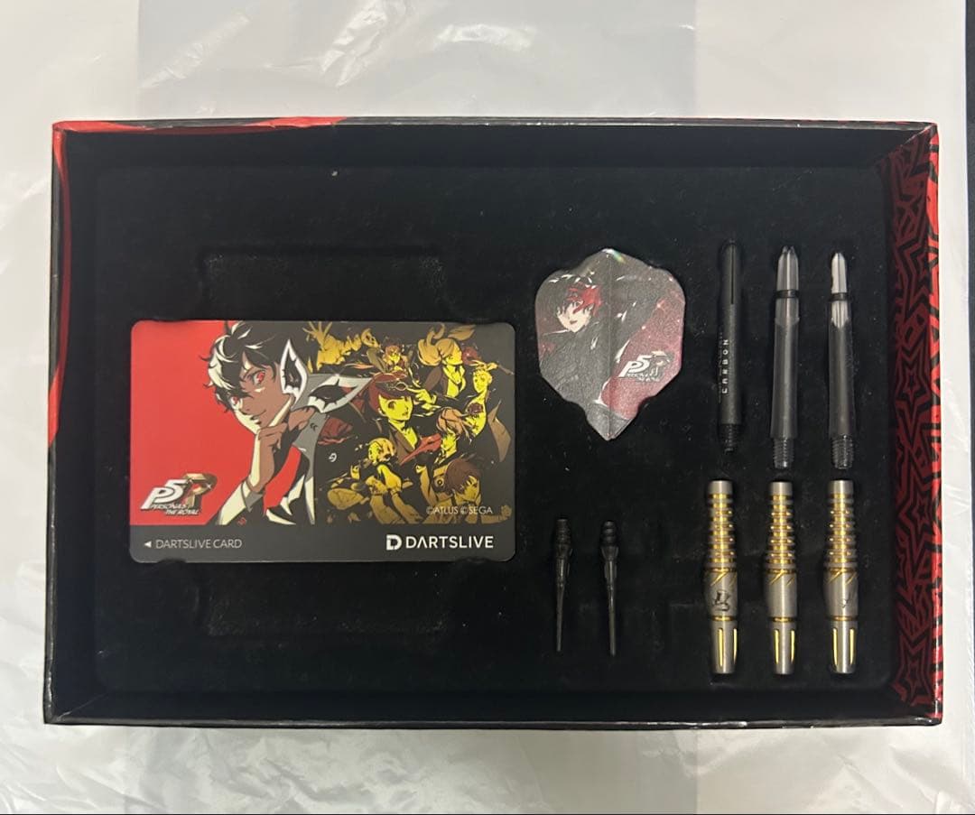 ペルソナ5 ロイヤル　ダーツライブ　コラボ　ダーツセット