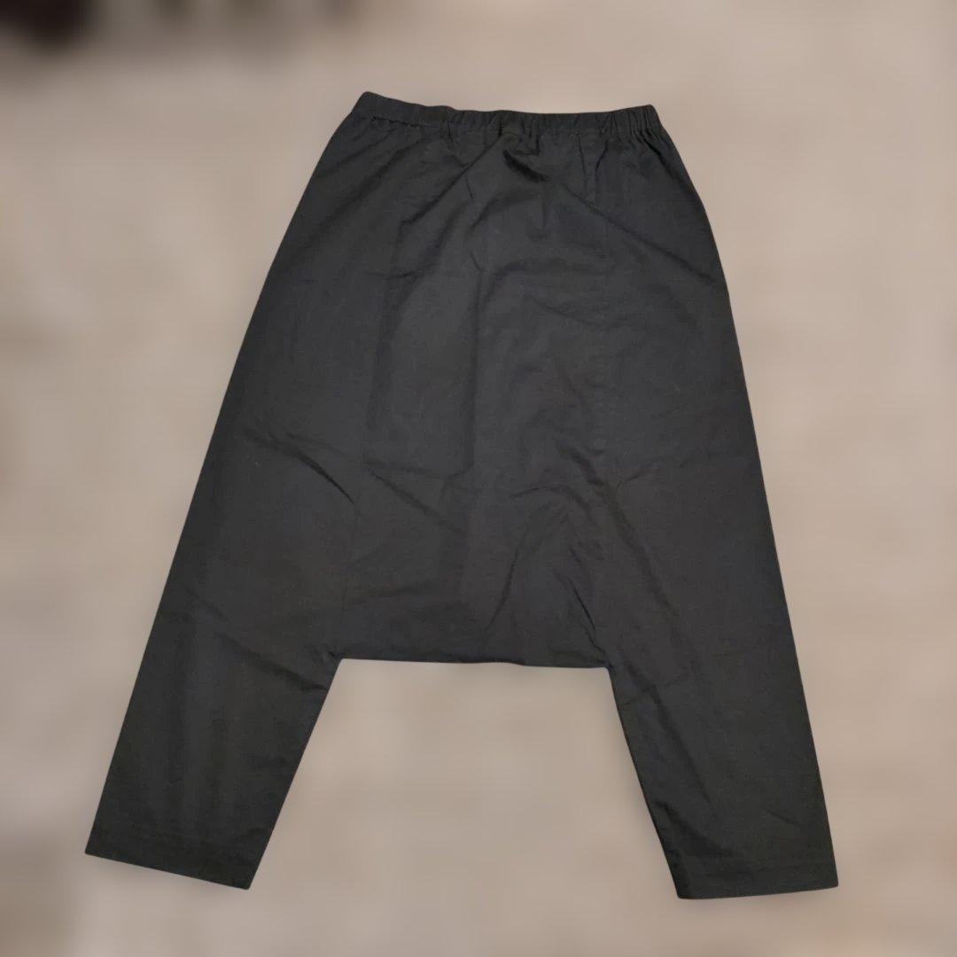 COMME des GARÇONS　ブラック　サルエルパンツ　Sサイズ　黒　美品