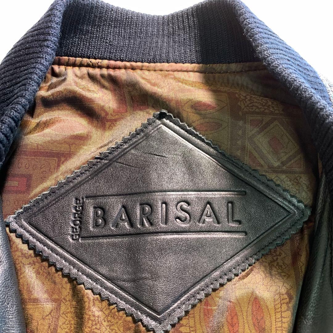 BARISAL 羊革 XLサイズ シングルライダース A-2 フライトジャケット
