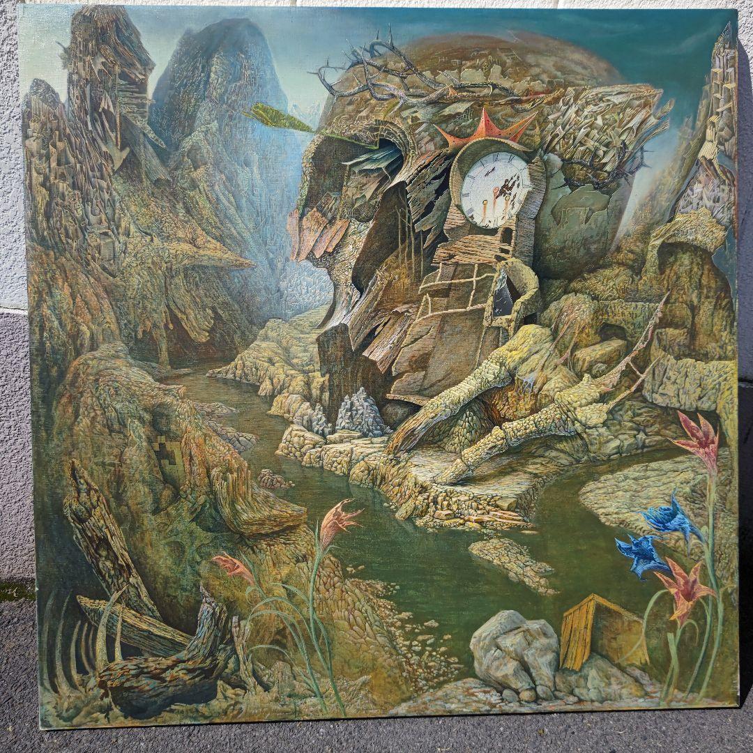 塚本聰「MURMUR」S100号、独立展出品、渾身の最高最大傑作、美術館収蔵級