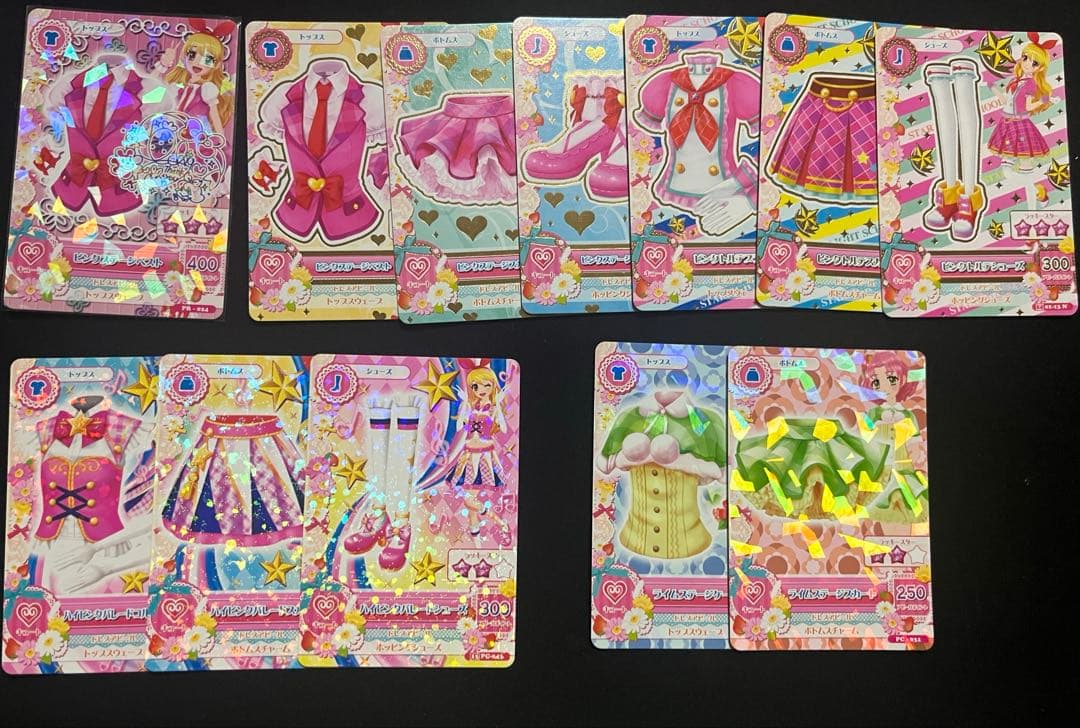 アイカツ 学生服 制服 まとめ売り サイン入りあり