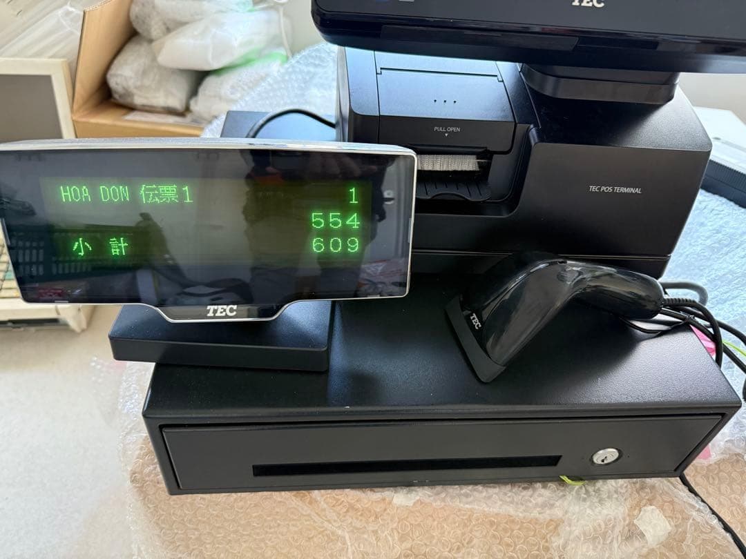 東芝テック QT-200 プリンター 一体型POSターミナル レジスター