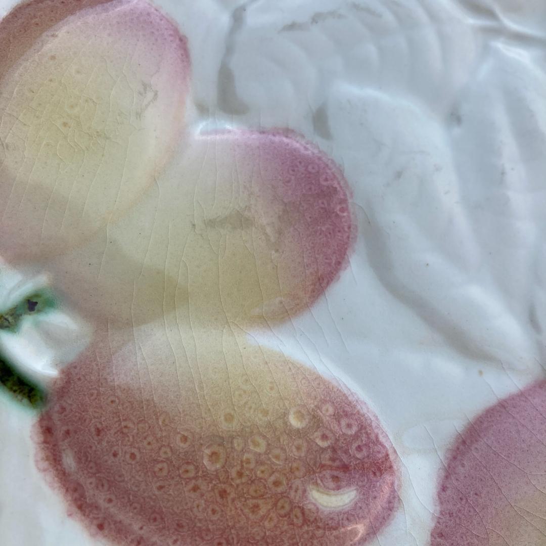 ⭐️フランスアンティーク サルグミンヌ バルボティーヌ 大皿 30cm