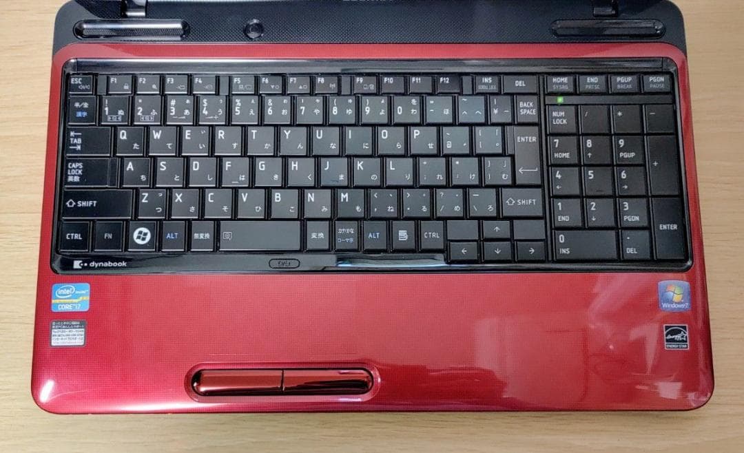 TOSHIBA dynabook Corei7 メモリ16GB SSD512GB